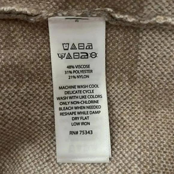 Rachel Zoe NWT plaid cashmere sweater size Small - Picture 4 of 6